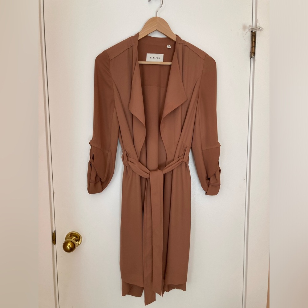 Babaton Dusty Rose Robe - Picture 6 of 8